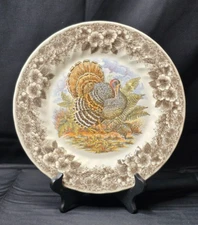 Churchill England Thanksgiving  Dinner Plate