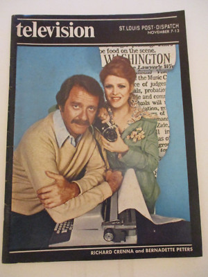Bernadette Peters - St. Louis Post-Dispatch TV Guide Magazine 1976
