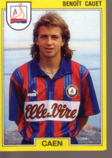 Benoit CAUET *** PANINI - FOOT 1992 * SM CAEN - n° 27