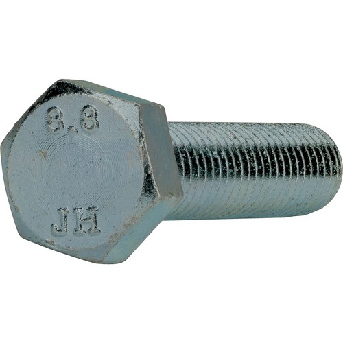 M12-1.75 Metric Hex Bolts Zinc Grade 8.8 Full Thread All Sizes 16mm through 200 - Picture 6 of 30