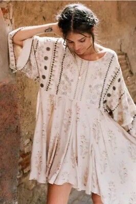 Spell & The Gypsy Collective ARABIAN JEWEL Embroidered Beaded Dress S/M |  eBay