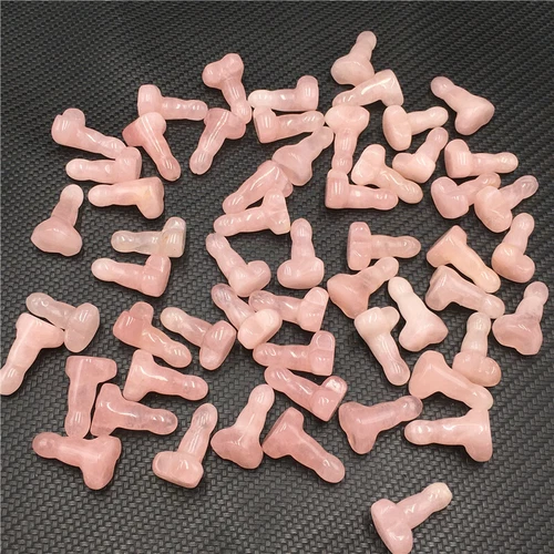 Wholesale Natural mix mini Penis Carved quartz Crystal Massager Wand Healing - Picture 97 of 296