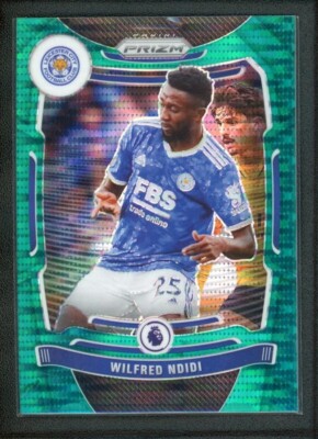 2021-22 WILFRED NDIDI 03/49 PANINI PRIZM PREMIER LEAGUE BREAKAWAY TEAL