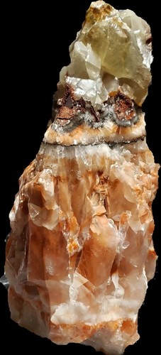 Banded Calcite Crystal Tri Color 7 1/2 inch - Picture 2 of 10