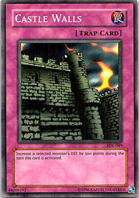 YuGiOh Starter Deck: Kaiba Common Castle Walls SDK-049
