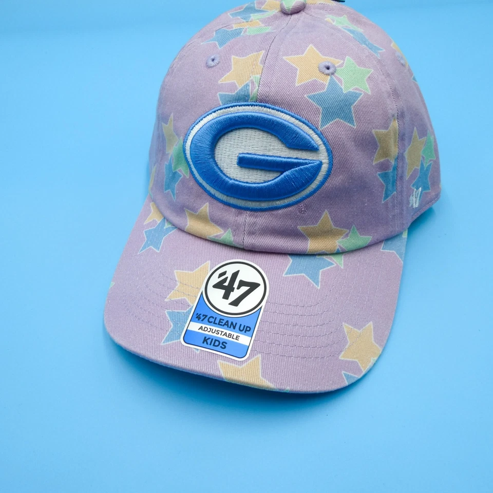'47 Marca Georgia Bulldogs Niños Sombrero Niñas Púrpura Estrella Correa Manchas Traseras Juventud Nuevo Foto 2 de 4