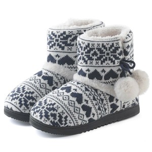 fleece bootie slippers