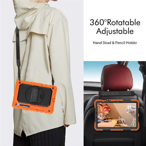 Heavy Duty Rugged Stand Case Screen Cover For Samsung Galaxy Tab S9 Plus Ultra - Picture 54 of 140