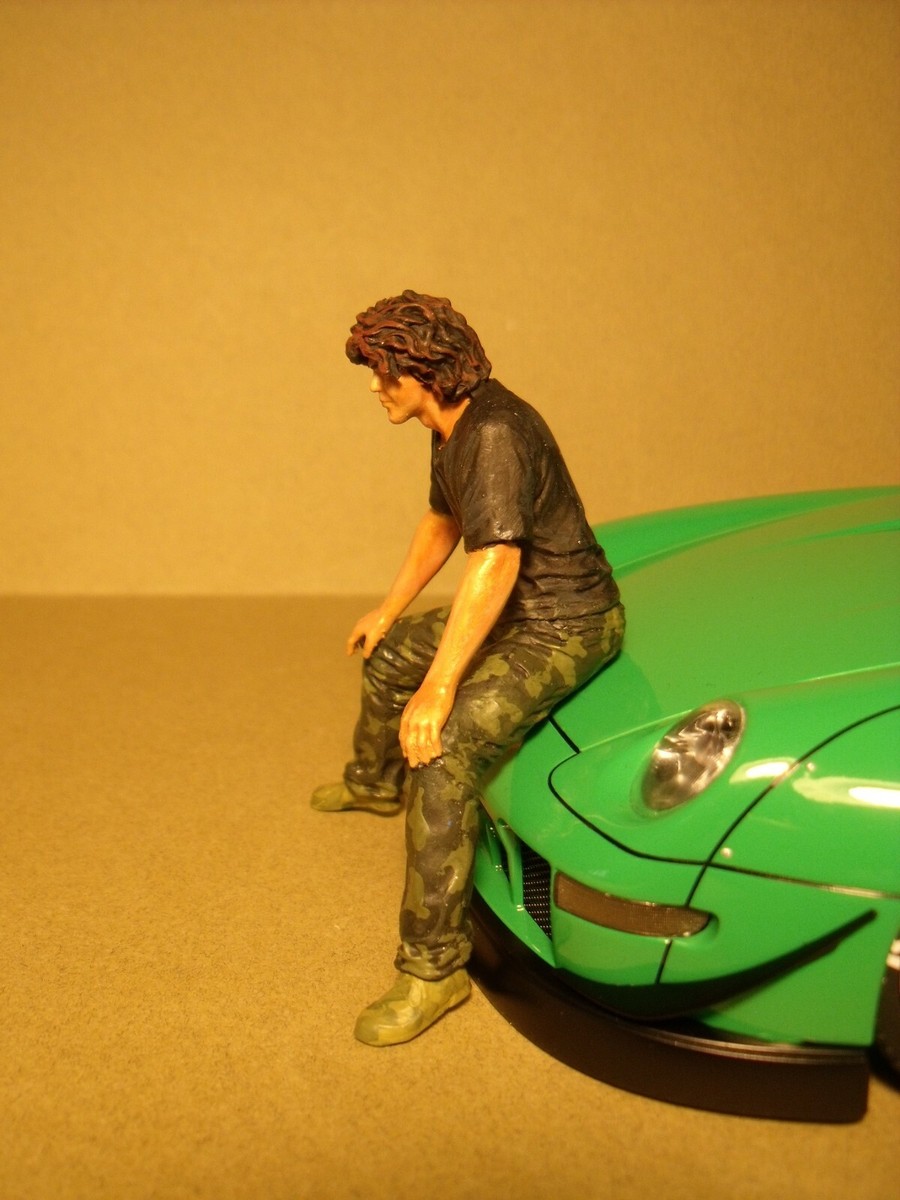 American Diorama 1:18 Leyenda de RWB Akira Nakai San cifra #1 con