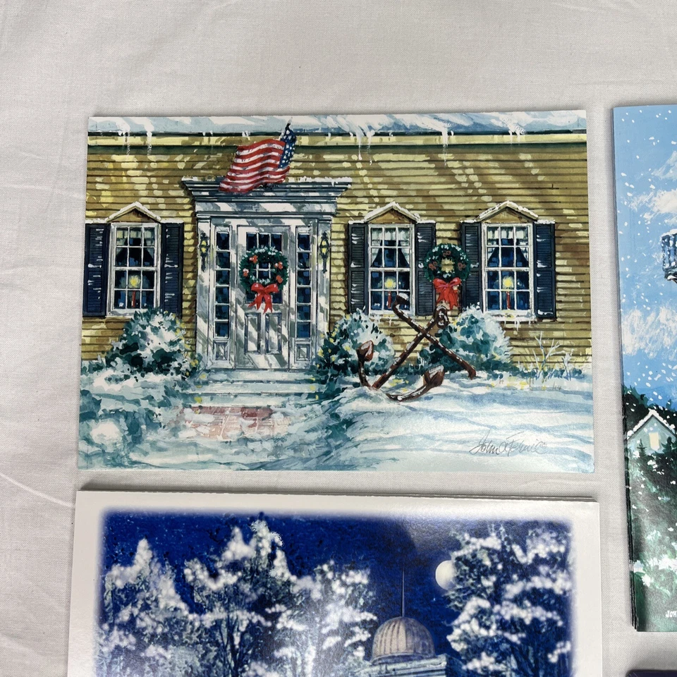 Asociación Reserva Naval 16 Tarjetas de Navidad Nº 2 Vintage 2002 Brillante Foto 2 de 4