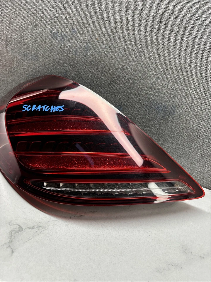 2018-2020 MERCEDES BENZ S550 S-CLASS LEFT SIDE TAIL LIGHT OEM - Image 3 of 4