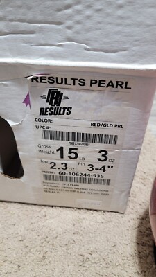 Radical Results Pearl Bowling Ball 1st Quality | 15 Pounds | 3-4