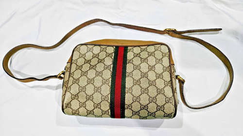 Vintage Gucci GG Supreme Shoulder Bag, Original Dust Bag, COA - Picture 5 of 17