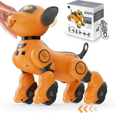VATOS Robot Dog Toy for Kids, Voice & 2.4GHz Remote Control Robot Pet with In...