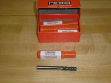 MICRO 100 CARBIDE 4 FLUTE END MILL, P/N: GEM-250-4X