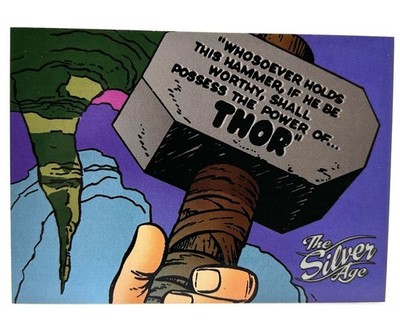 Mjolnir #7 1998 Silver Age Skybox Marvel Journey Into Mystery #83 cover