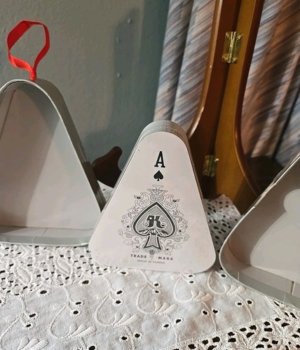 Paperchase Playing Cards Christmas Tree Shaped Theme Sealed Deck Ornament Case - Picture 4 of 8
