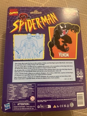 Marvel Legends Venom 85th Anniversary Hasbro Spiderman Retro