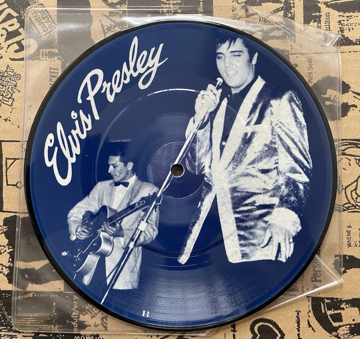 Elvis Presley Picture Disc 45 RPM Speed Vinyl Records for sale | eBay