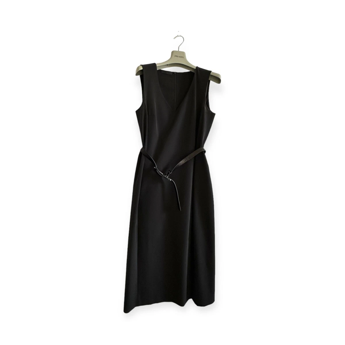 chinese dress ladies Nappa Leather Patchwork Dress
