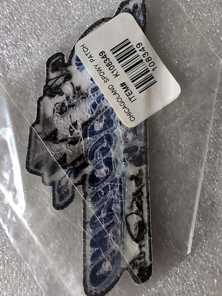 Parche bordado oficial NASCAR ChicagoLand Speedway Joilet Illinois 4"x 2" Foto 2 de 2