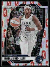 2024 Panini Prizm WNBA #20 Myisha Hines-Allen WNBA Logo Prizms