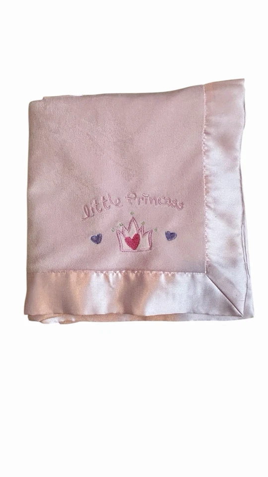HTF Circo Pink Little Princess Baby Lovey Satin Trim And Backing - Image 2 of 4