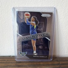 Panini 2021 Prizm WNBA Dominance Satou Sabally #12 Dallas Wings Insert Card