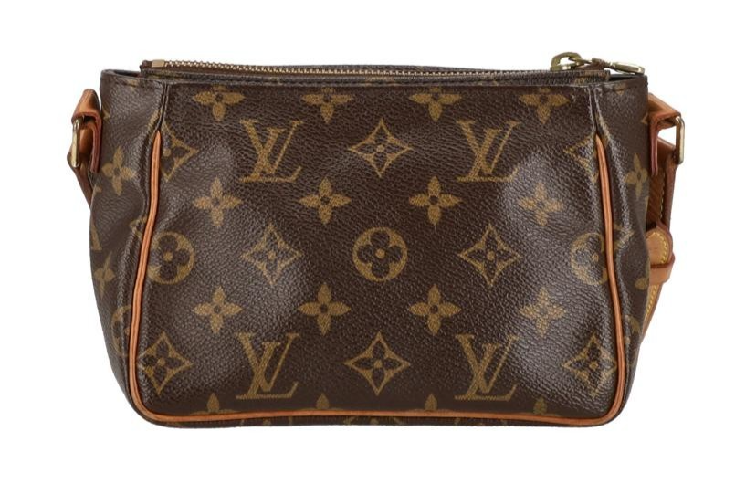 Louis Vuitton Viva Cite Shoulder Bag PM Brown Canvas