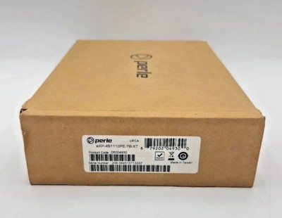 Perle 06004930 eXP-4S1110PE-TB-XT industrial temperature PoE+ Ethernet extender