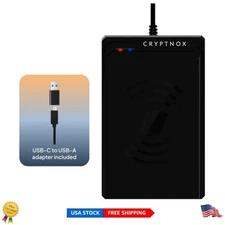 Compact High-Speed NFC Card Reader |  Dust-Proof, Easy Plug-and-Play Use