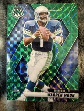 2025 Panini Mosaic Green Mosaic Prizm Warren Moon #32 Seahawks Football