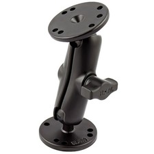 RAM-B-101U RAM Universal Double Ball Mount with Two Roun...