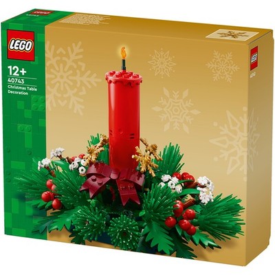 LEGO Weihnachten Tischdeko festlich Sammlerstück Geschenk NEU 40743