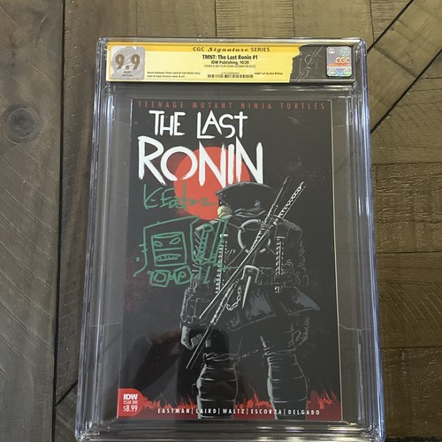 9.9 CGC TMNT: The Last Ronin #1 First Print Signed & Sketched By Kevin Eastman 1 - Foto 2 di 11