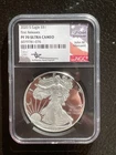 2020-W $1 SILVER AMERICAN EAGLE NGC PF70 FR signed John M. Mercanti : 06902