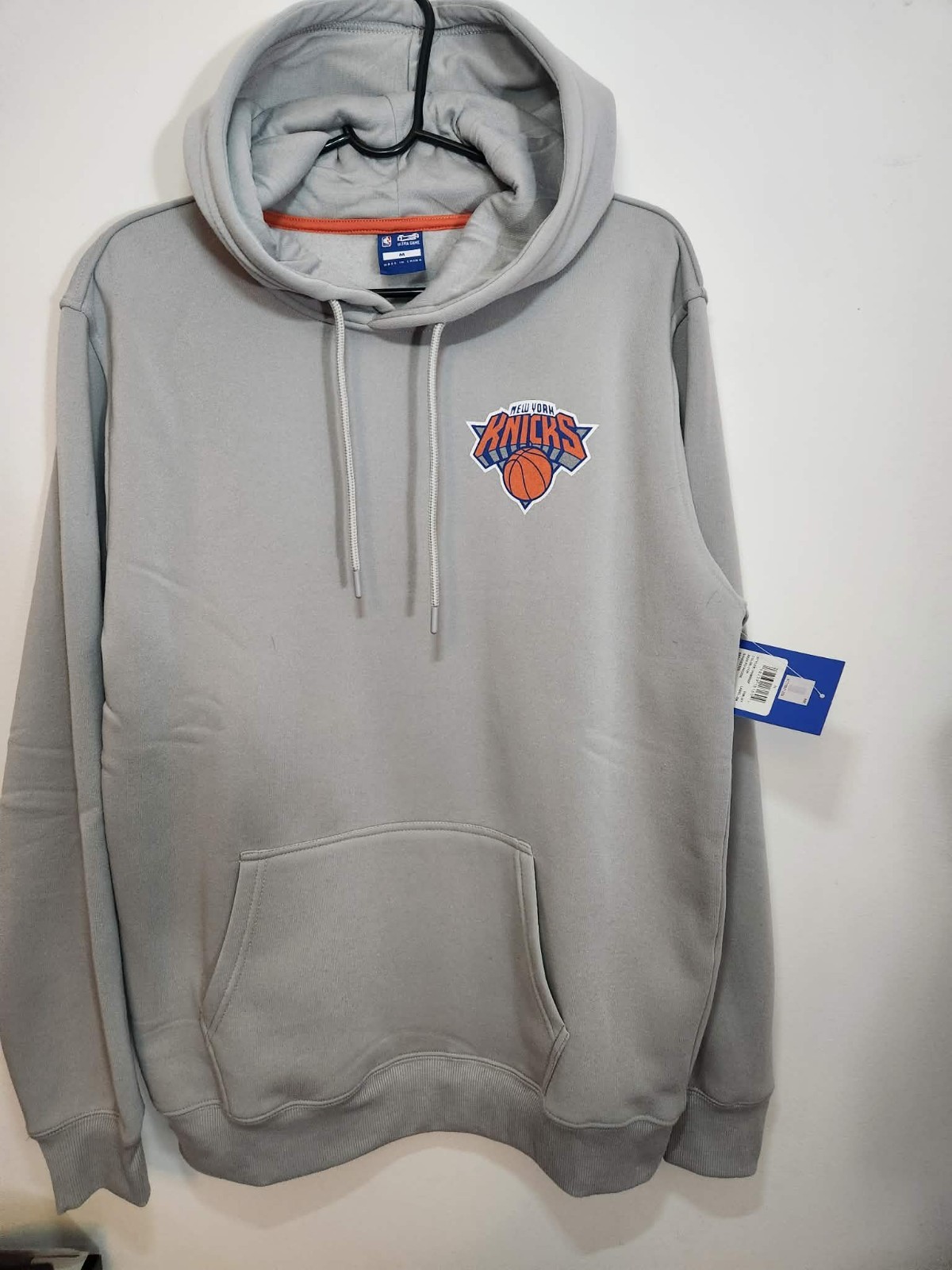 Knicks Ultra Game Grey Medium Hoodie
