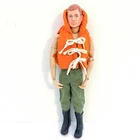GI JOE Action Figure 12” HASBRO Red Hair 1964-1966