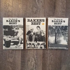 The Rest of BAKER'S BEST Vol I & II RICK BAKER Peoria IL Journal Star ESSAYS