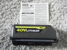 NEW Genuine RYOBI OP40404 40V 40 Volt 4.0AH Li-Ion High Capacity Battery