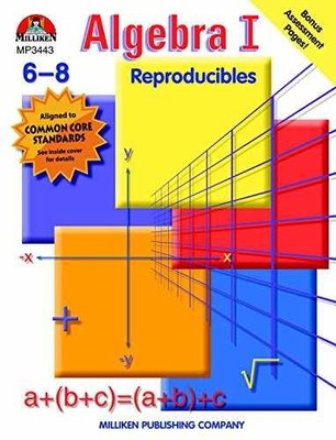 Algebra I: Reproducibles, Grades 6-8 - Paperback, by Sara Freeman; Fran - Good o