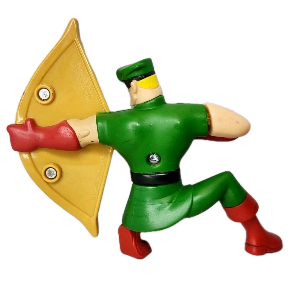 Figura Happy Meal Green Arrow McDonalds Toy 2010 DC Batman Brave and the Bold #7 Foto 2 de 4