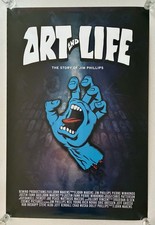 KUNST & LEBEN: DIE GESCHICHTE VON JIM PHILLIPS FILMPOSTER - SANTA CRUZ SCHREIENDE HAND