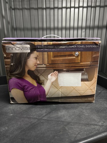 Innovia Home Innovation Automatic Paper Towel Dispenser Under Cabinent SILVER