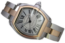 Cartier Roadster 2510 Auto, 37mm 18ct Gold/Stainless Steel, Excellent Condition
