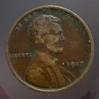 1917-P Dark Lincoln Wheat Cent “Best Value On eBay “  sold as pictured #2596