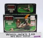 Speeder Bike 100% Complete W/Box Star Wars ROTJ 1983 Kenner Vehicle MIB