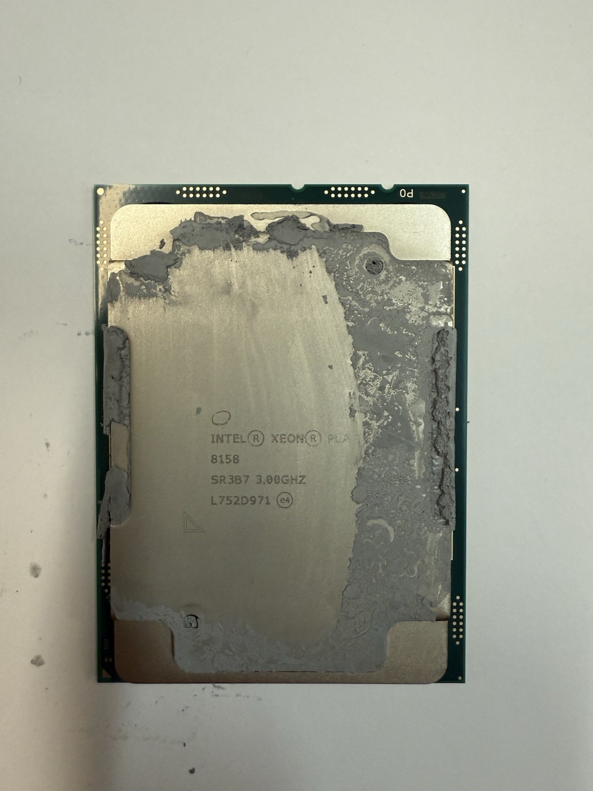 SR3B7 INTEL XEON PLATINUM 8158 3.00GHZ 12-CORE 24.75MB 150W CPU PROCESSOR