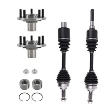 Front CV Axle+Wheel Hub Assy For Ford Escape Mazda Tribute Mercury Mariner 3L