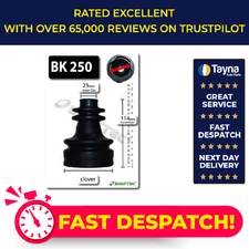 CV Joint Boot fits PEUGEOT BIPPER 1.4 2008 on C.V. Driveshaft Gaiter Shaftec New